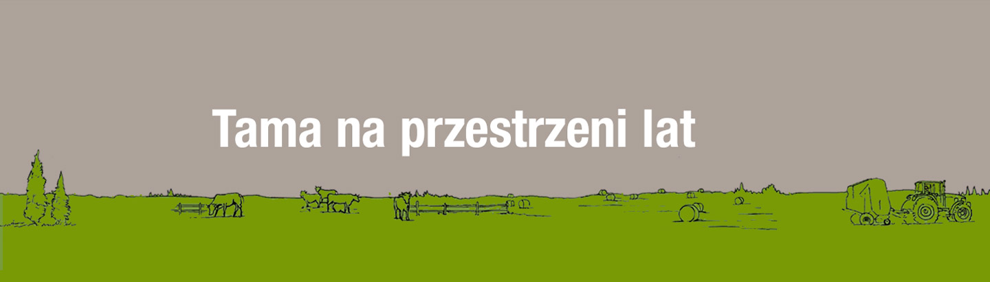 Rozwój, Tama na przestrzeni lat