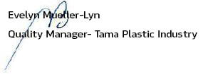 Roll length confirmation Signature